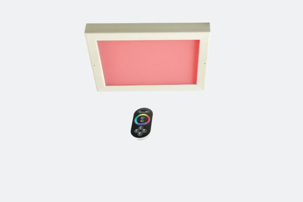 LED-Farblicht Sion 4 A für Deckenmontage mit Fernbedienung