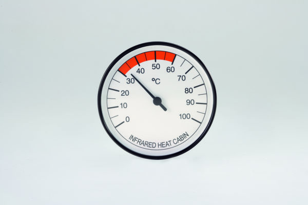 Thermometer für Infrarotkabine 100 mm